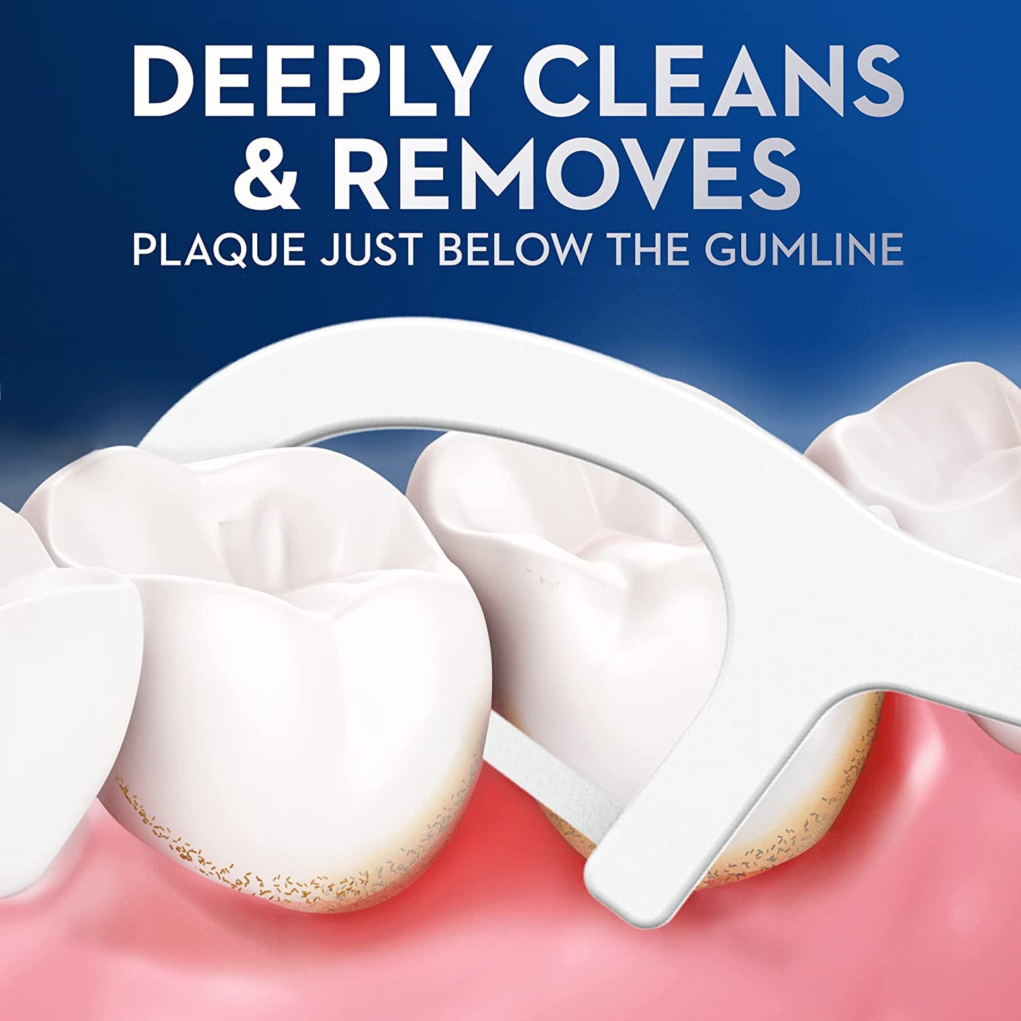 Deep Clean Dental Floss Picks (Pack of 60)