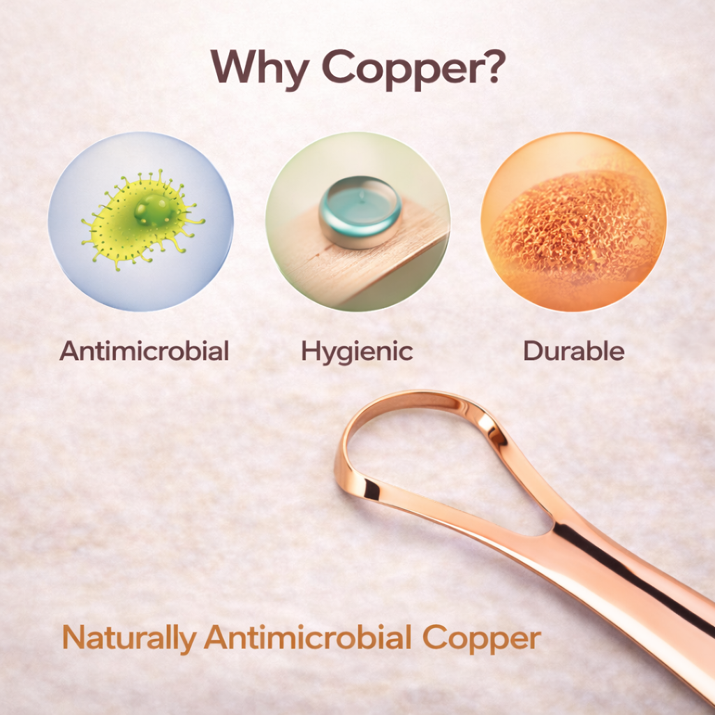 Copper Infused Tongue Cleaner