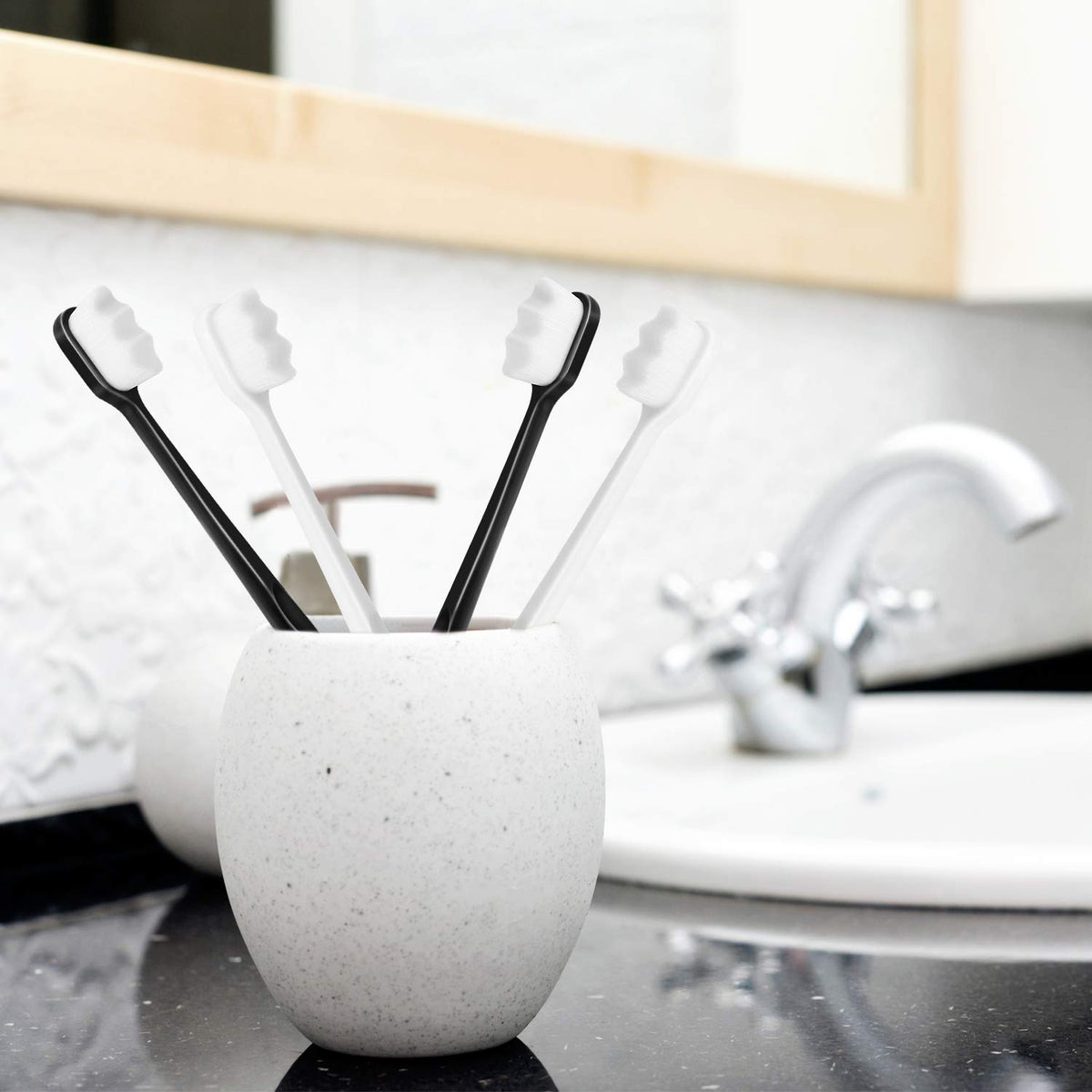 Comfeel Super Soft Nano Bristles Toothbrushes (Set of 4)